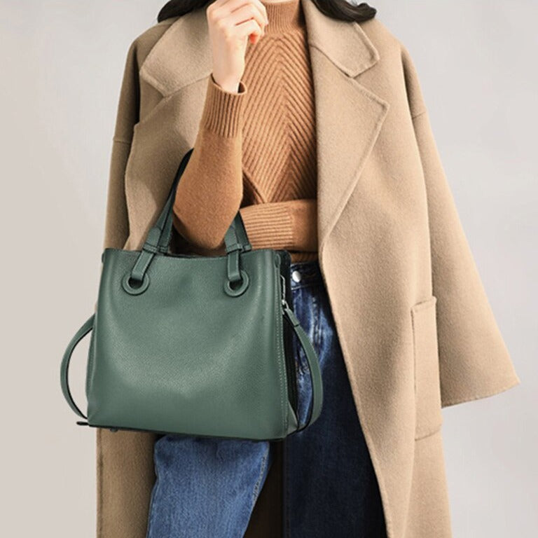 Sac en cuir véritable pour femme 2024