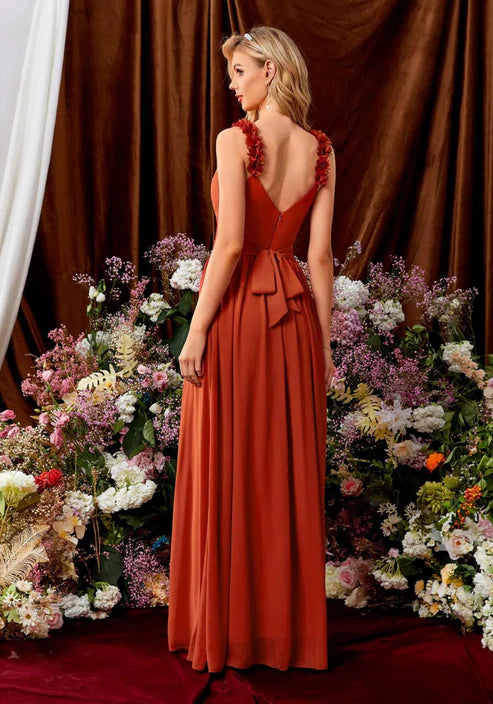 ALIA | Élégante Robe Terracotta